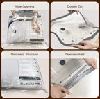 15pcs Cordless Travel Vacuum Storage Bags