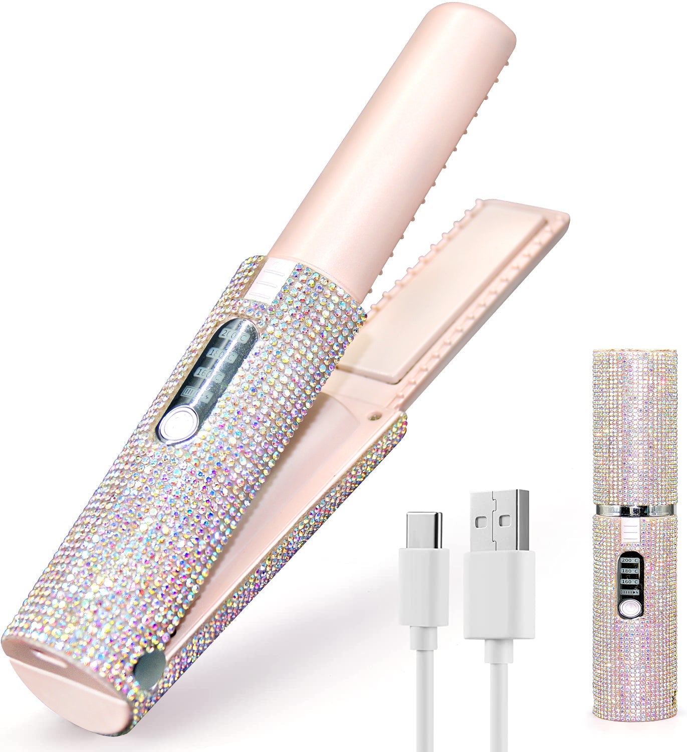 2 in 1 Hair Straightener and Curler