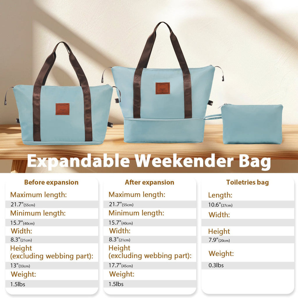 3Pcs Carry-on Luggage Set