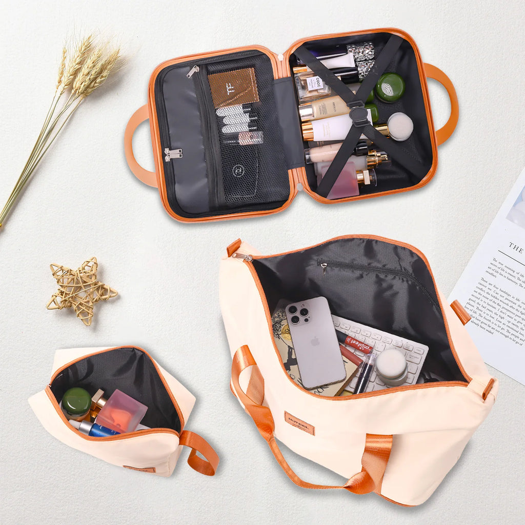 Luggage Sets 4/6 pcs w/13/20/24/28 Travel Bag Toiletry Bag