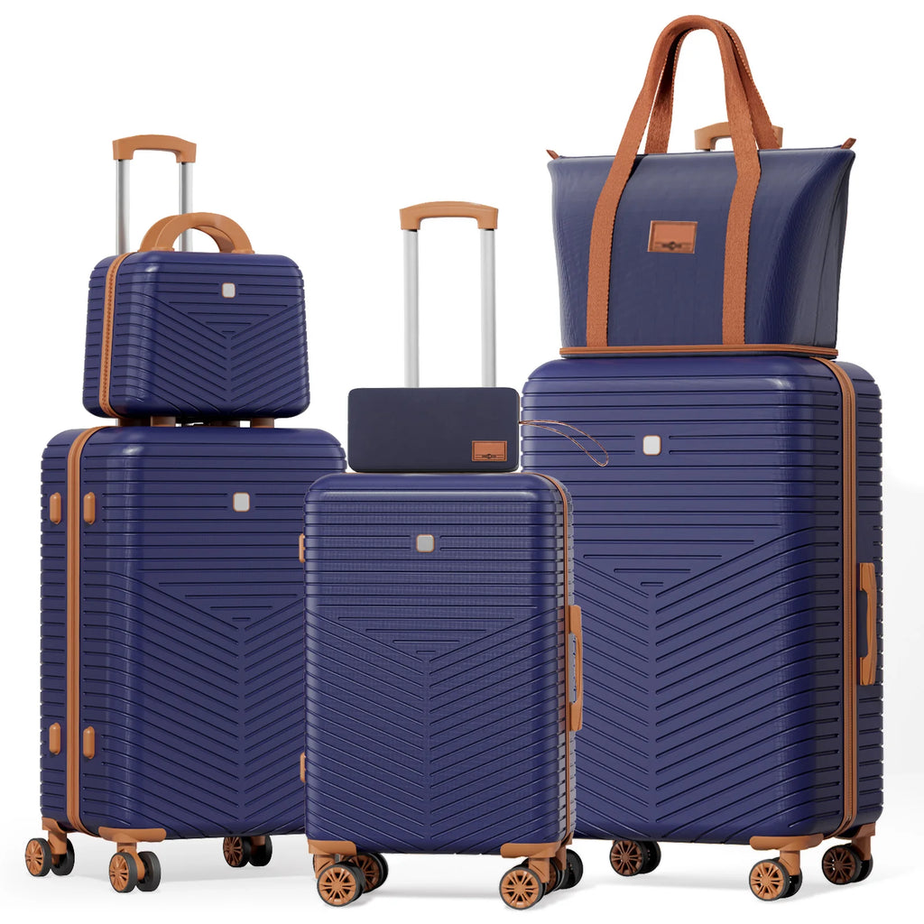Luggage Sets 4/6 pcs w/13/20/24/28 Travel Bag Toiletry Bag