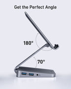 Anker USB-C Hub 8-in-1, Tablet Stand