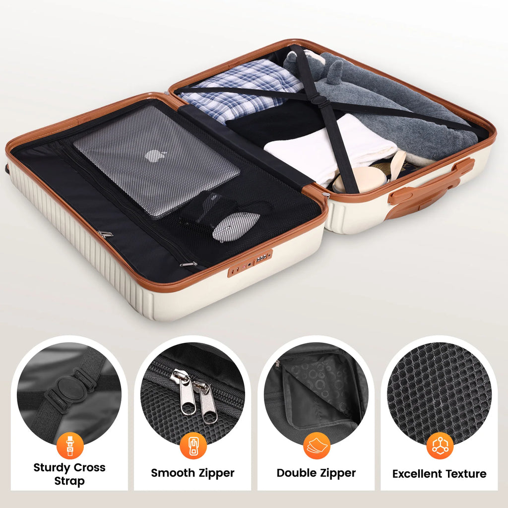 Luggage Sets 4/6 pcs w/13/20/24/28 Travel Bag Toiletry Bag