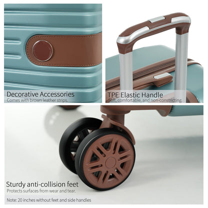 3Pcs Carry-on Luggage Set