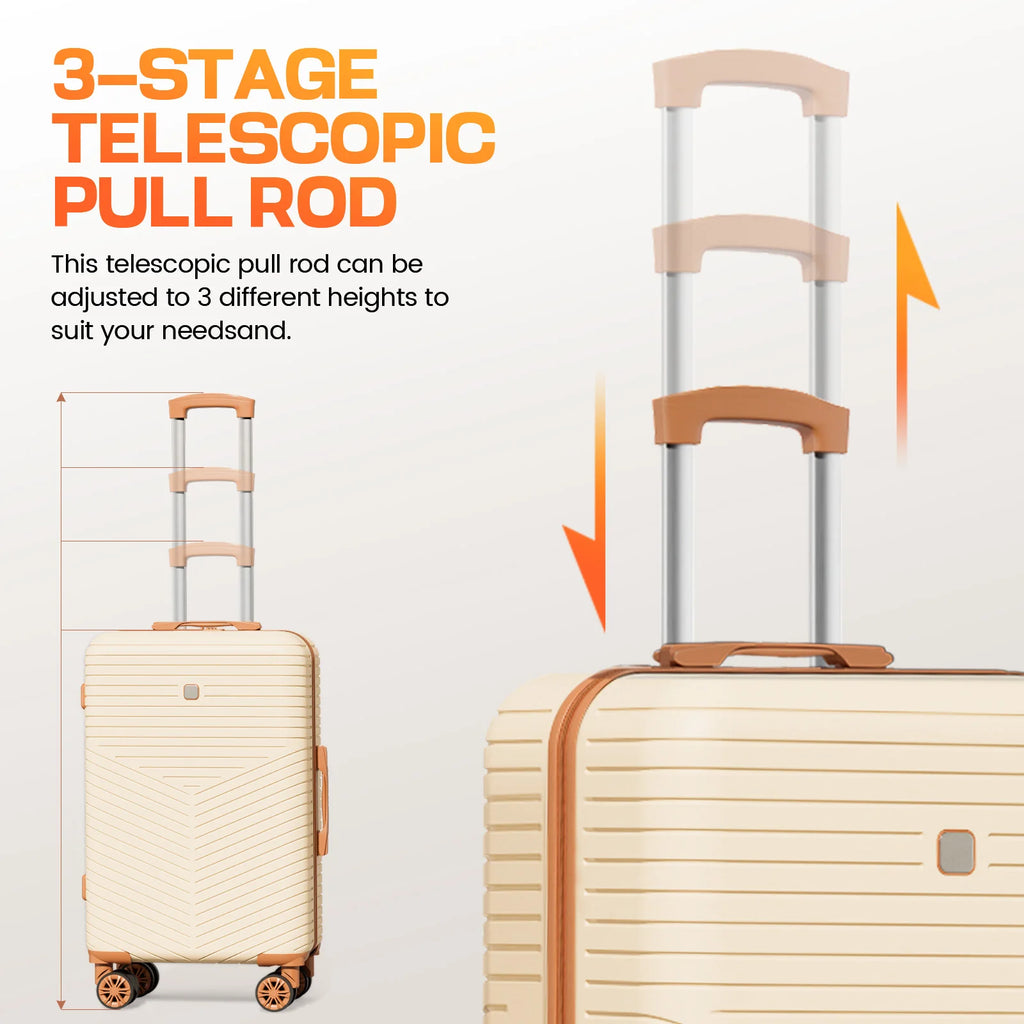 Luggage Sets 4/6 pcs w/13/20/24/28 Travel Bag Toiletry Bag
