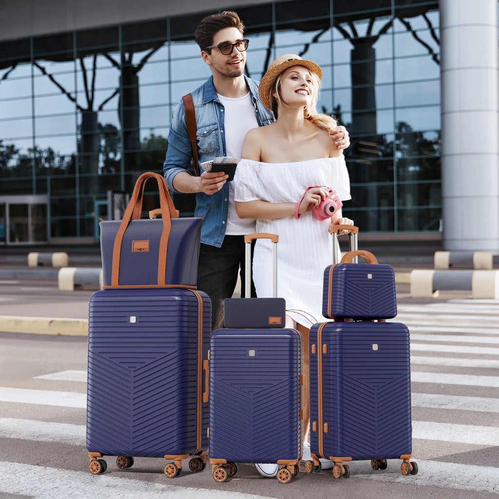 Luggage Sets 4/6 pcs w/13/20/24/28 Travel Bag Toiletry Bag