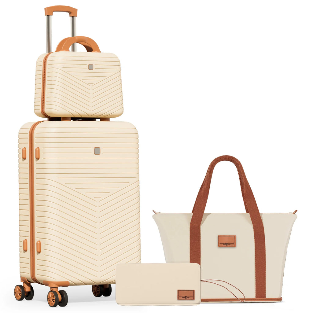 Luggage Sets 4/6 pcs w/13/20/24/28 Travel Bag Toiletry Bag