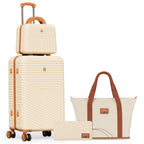 Luggage Sets 4/6 pcs w/13/20/24/28 Travel Bag Toiletry Bag