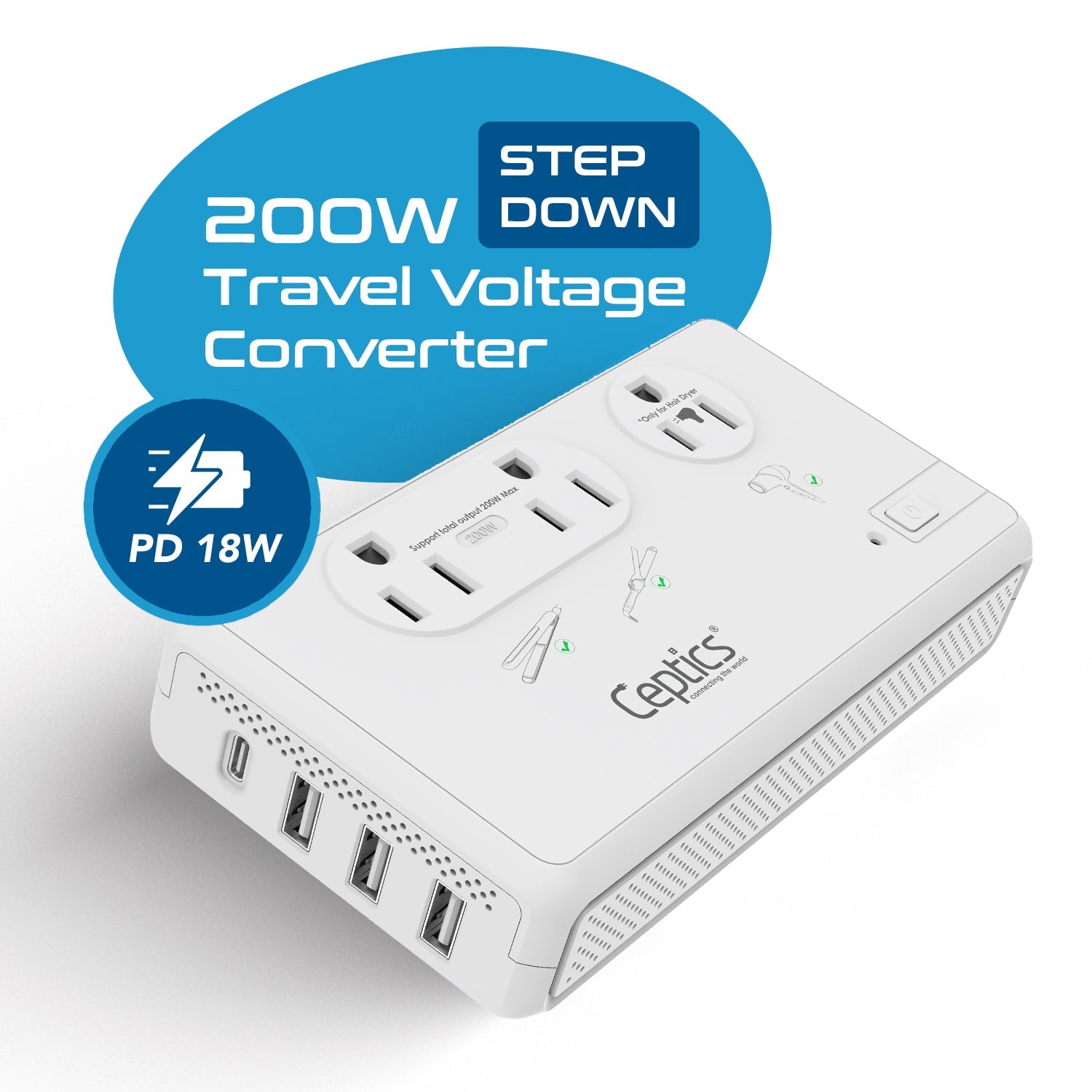 200W/2000W Step Down Converter