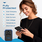 70W International Travel Plug Adapter