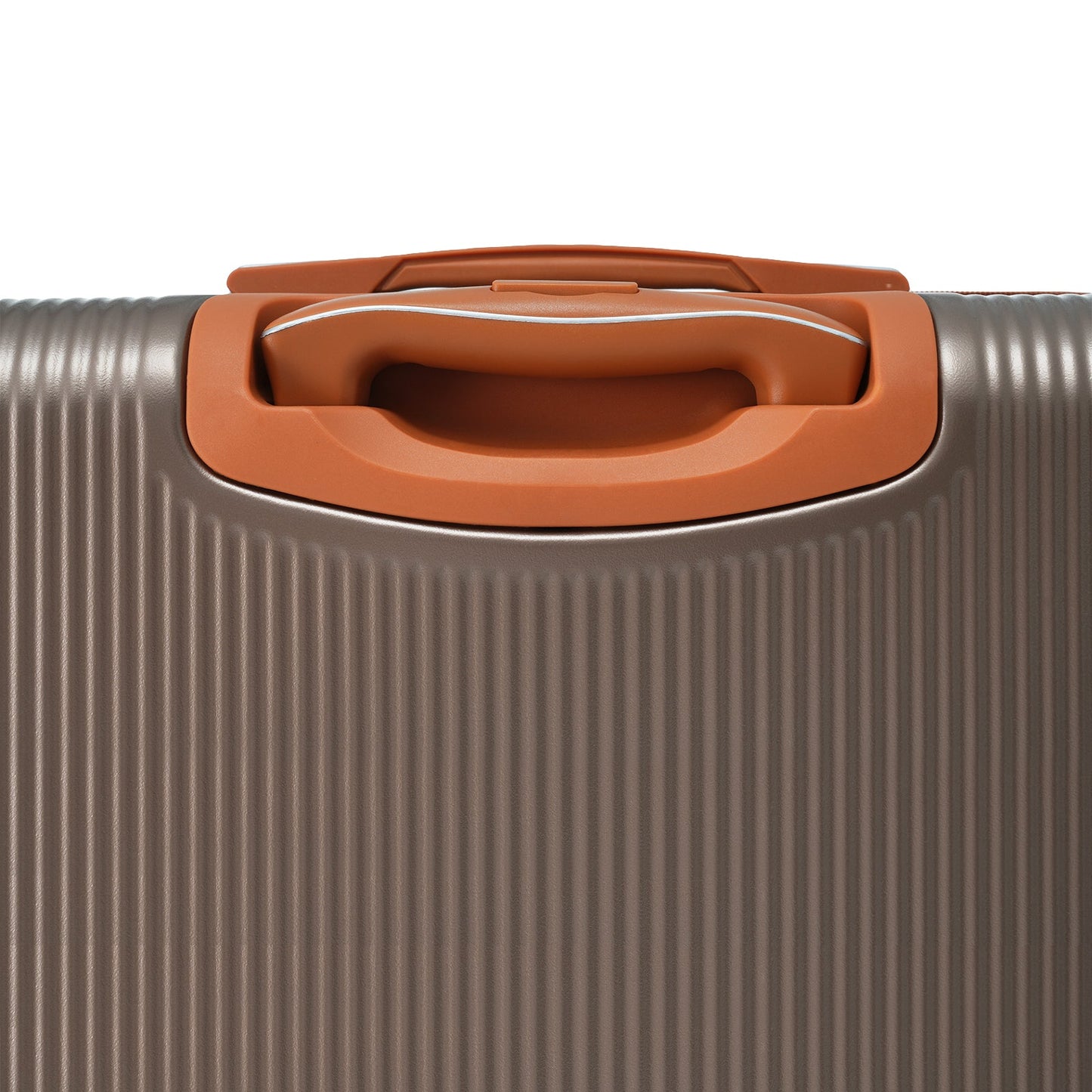 3Pcs Carry-on Coppery Hardshell Luggage Set