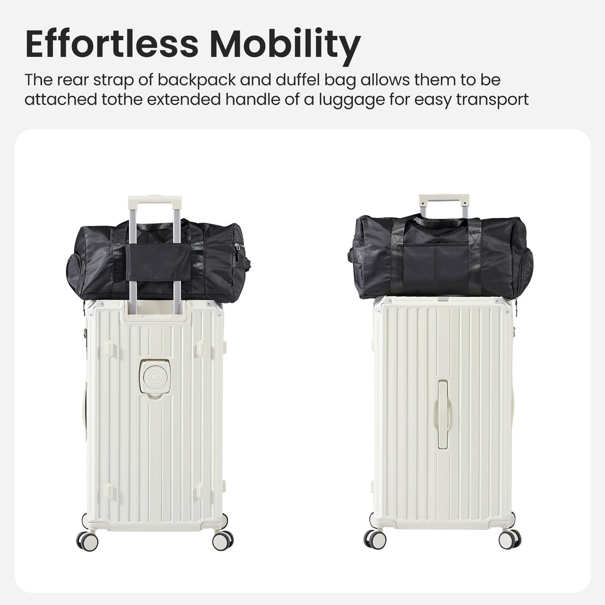 4Pcs 20/24/29"/Travel Bag Durable Lightweight Luggage