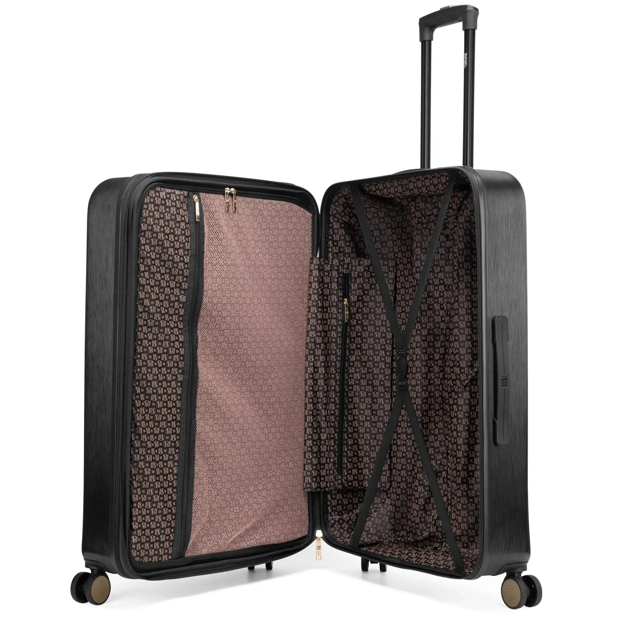 Diamond 3Pcs Expandable Chic Luggage Set
