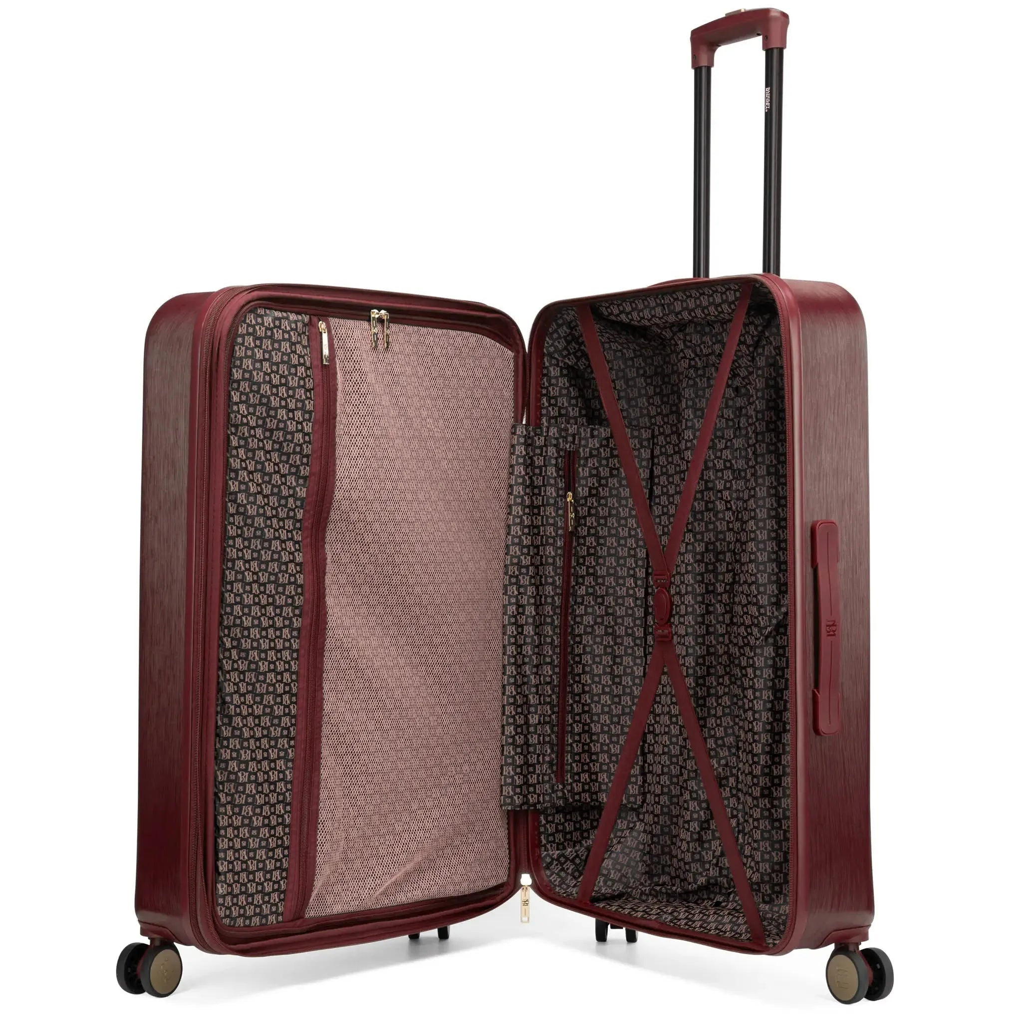 Diamond 3Pcs Expandable Chic Luggage Set