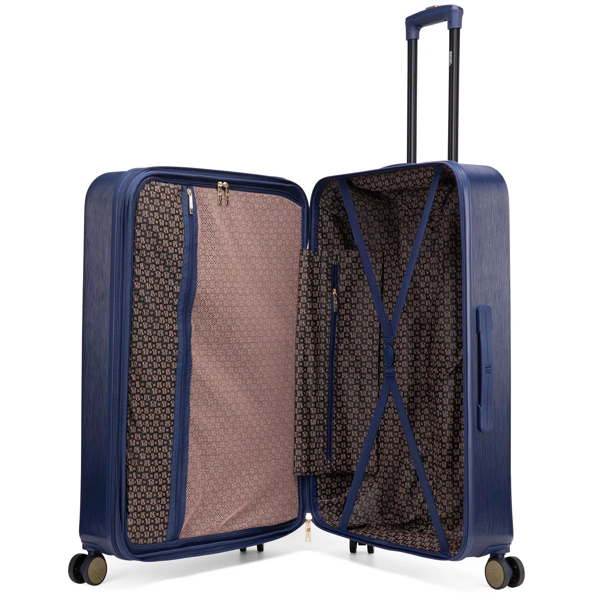 Diamond 3Pcs Expandable Chic Luggage Set
