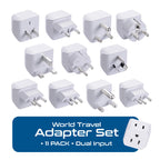 International Travel Adapter Plug Set