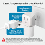 International Travel Adapter Plug Set