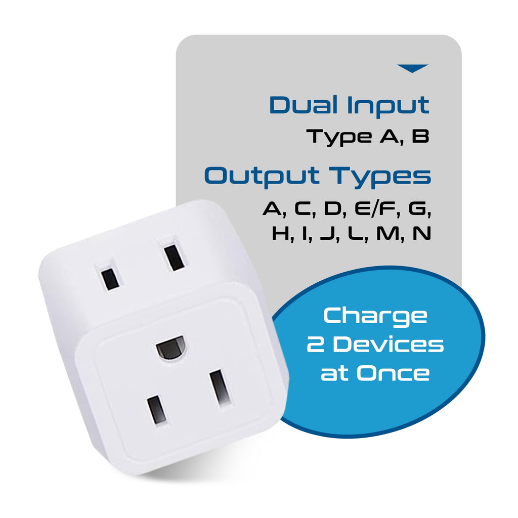International Travel Adapter Plug Set