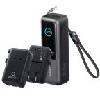 Anker Laptop Power Bank (25K, 165W, Built-In and Retractable Cables)