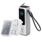 Anker Laptop Power Bank (25K, 165W, Built-In and Retractable Cables)