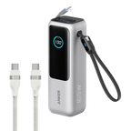Anker Laptop Power Bank (25K, 165W, Built-In and Retractable Cables)