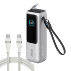 Anker Laptop Power Bank (25K, 165W, Built-In and Retractable Cables)