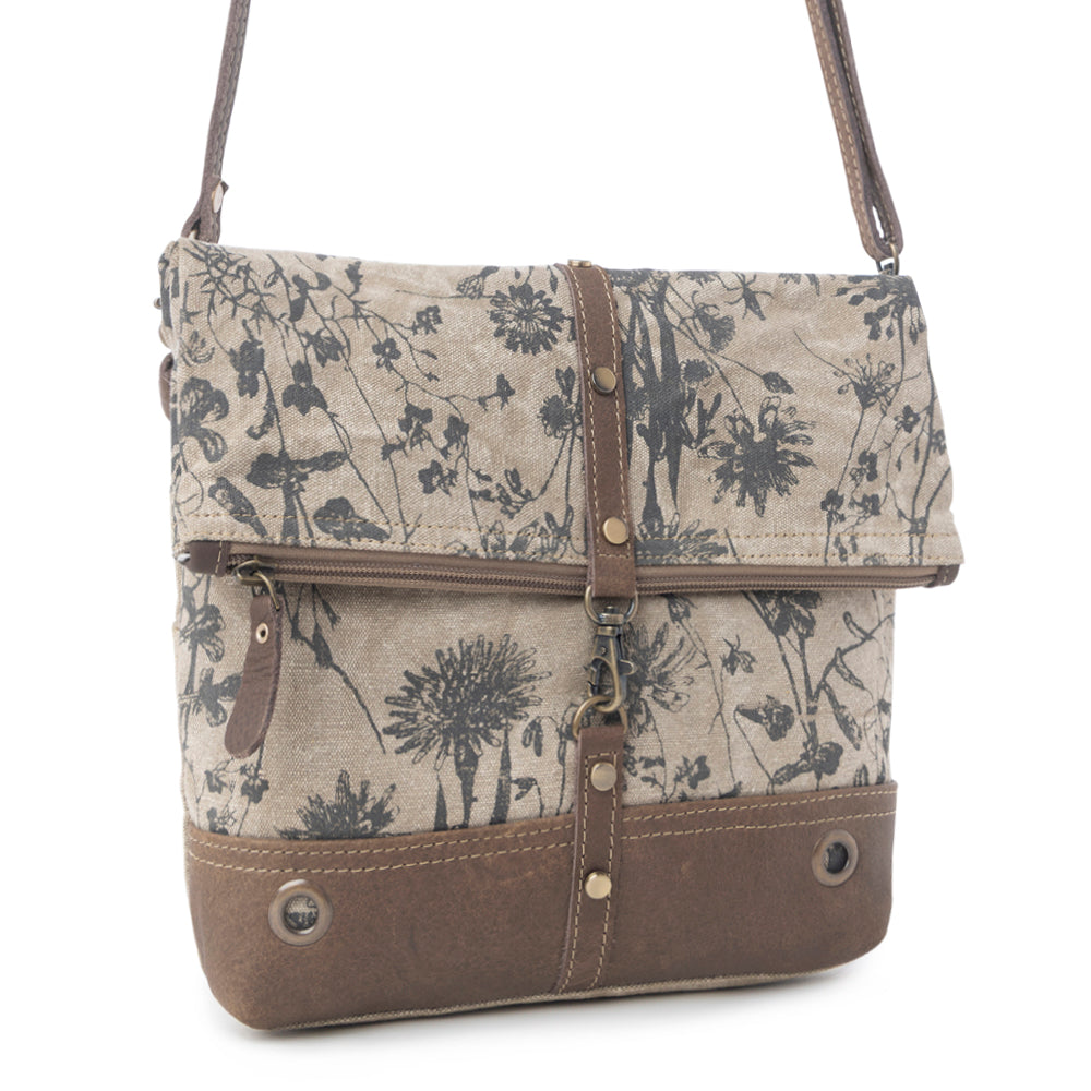 Tazzie Floral Accent Small Crossbody Bag