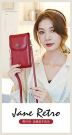 Retro RFID Shoulder Bag