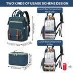 Insulated Multifunctional Cooler Travel Backpack