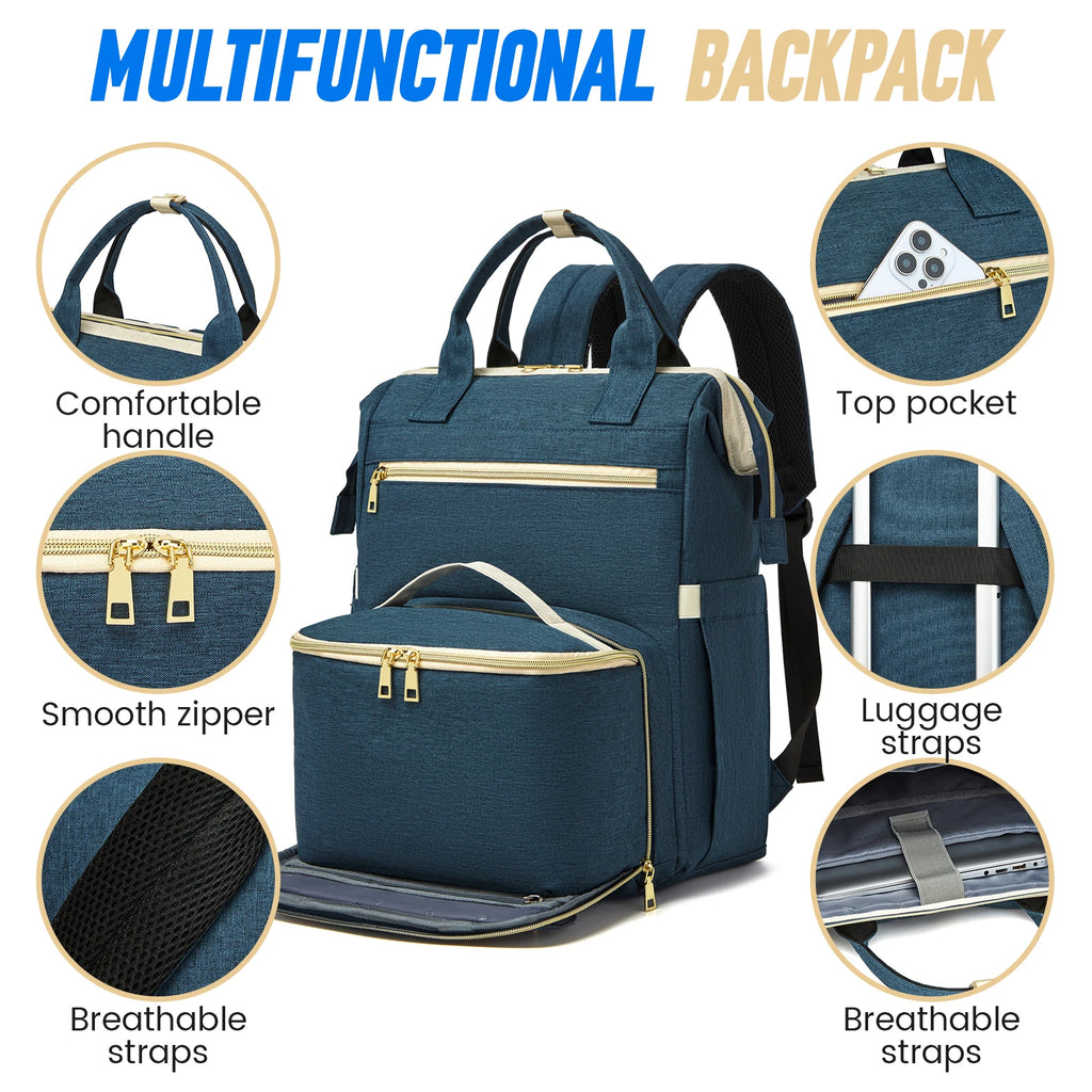 Insulated Multifunctional Cooler Travel Backpack
