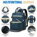 Insulated Multifunctional Cooler Travel Backpack
