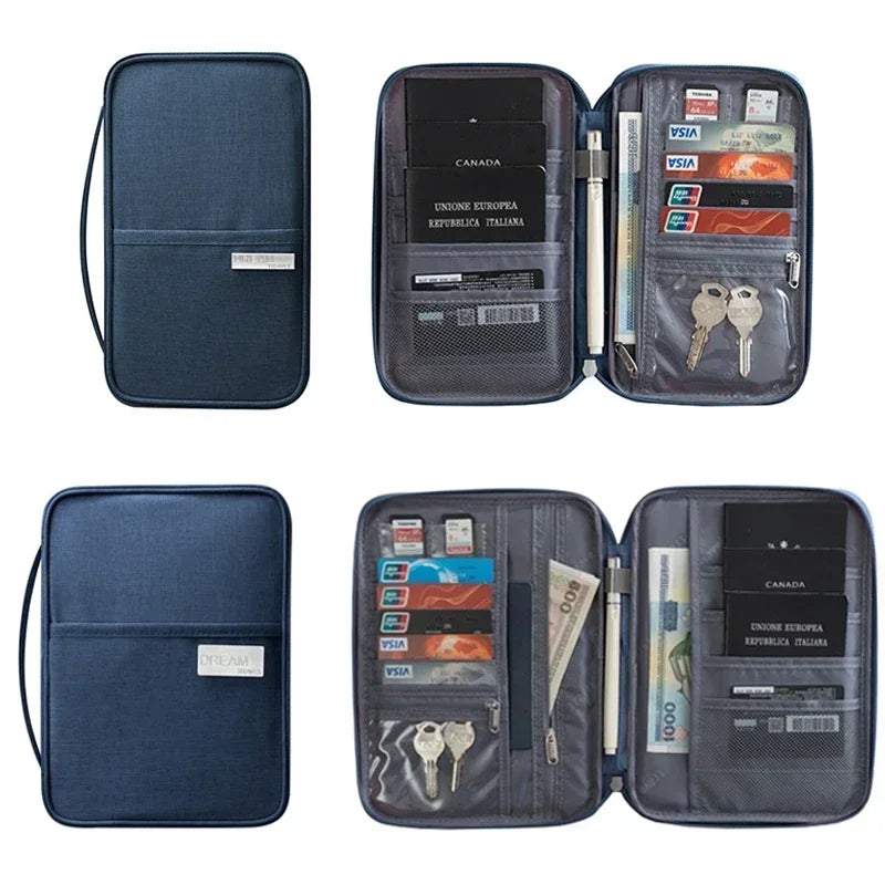 Voyager Women's Passport Wallet – Multi-Function Travel Organizer