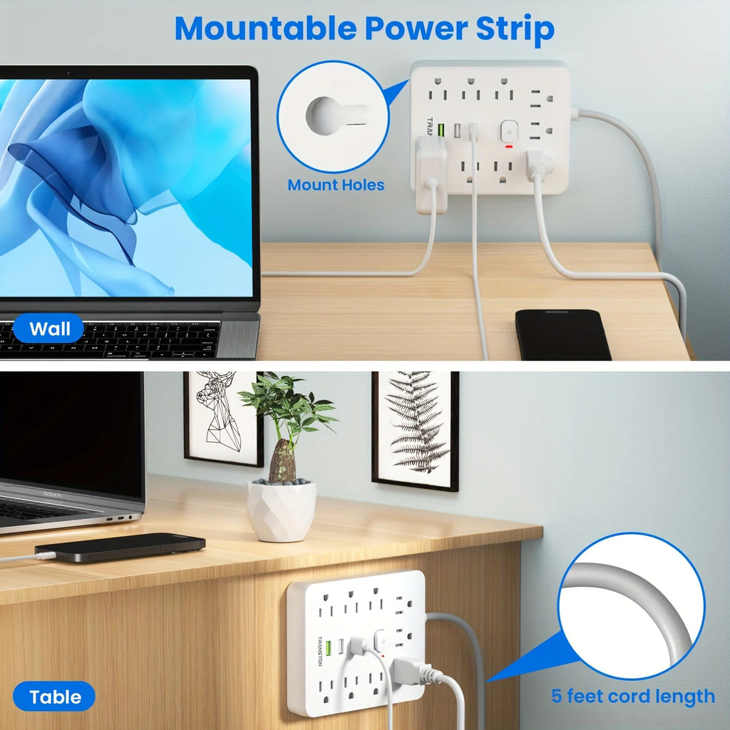 Power Outlet w/Surge Protector