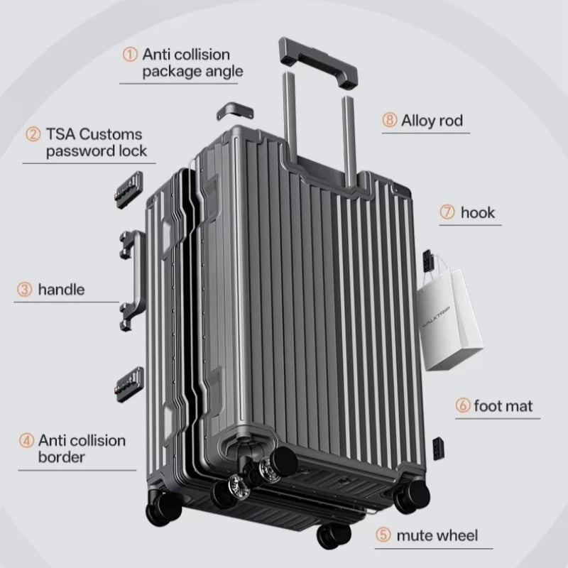 20/24/26/28" New Luxury Hard Shell Luggage