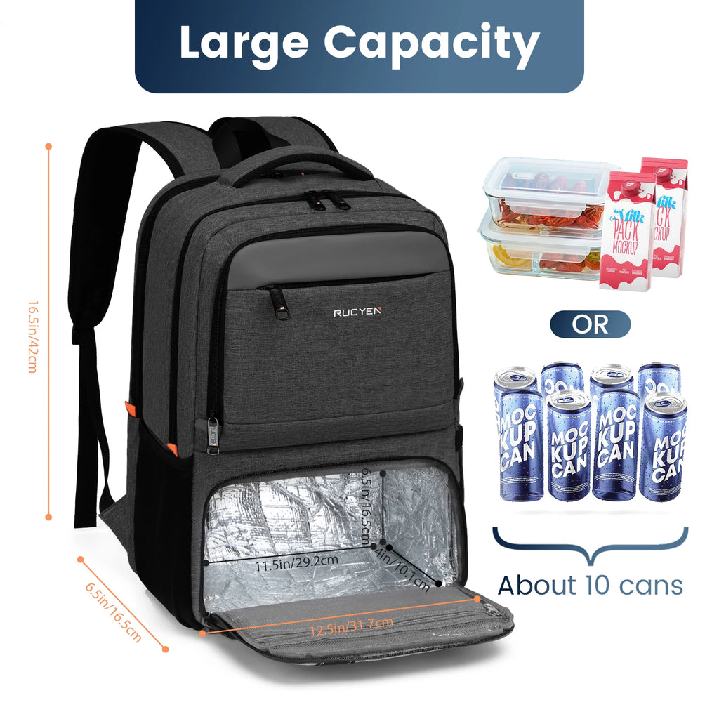 Insulated Multifunctional Cooler Travel Backpack
