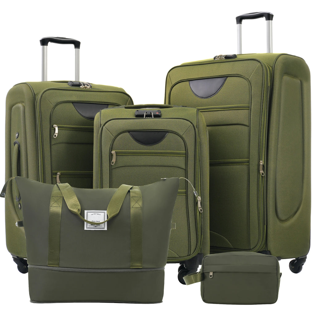 Softside Expandable 5pcs Set w/Duffel Bag