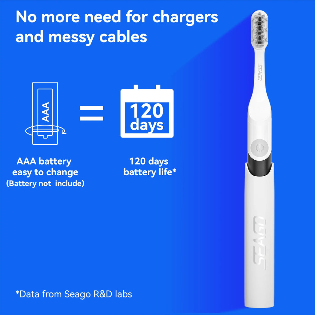 Electric Toothbrush w/8 Replacement Heads