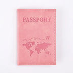 Sleek Grey Passport Cover – Slim Travel Wallet