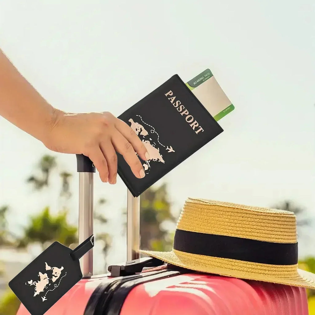 RFID Vintage Business Passport Holder