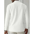 Men's High Quality Long Sleeve Polo Shirt
