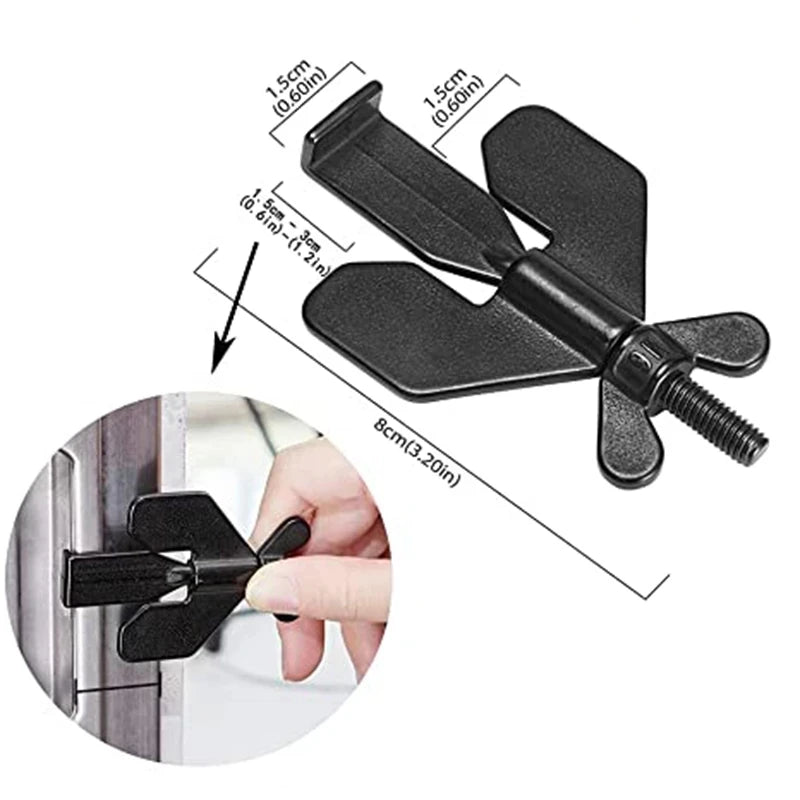 SafeLock Portable Hotel Door Lock – Travel Safety Latch