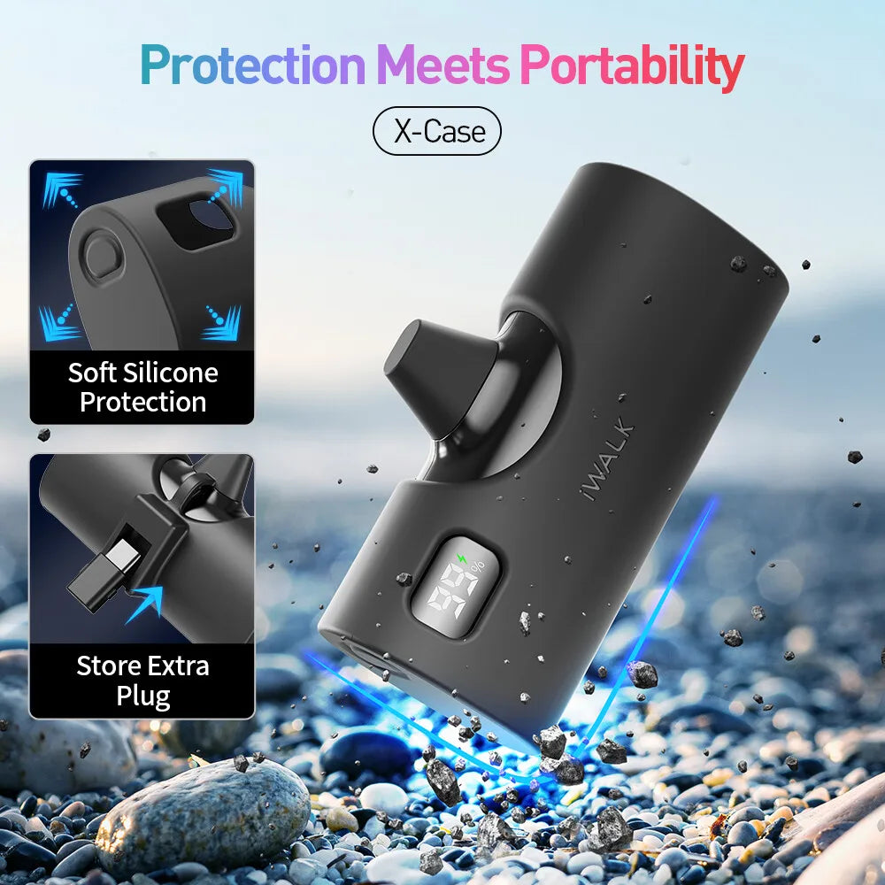 2 in 1 Mini Lipstick Power Bank