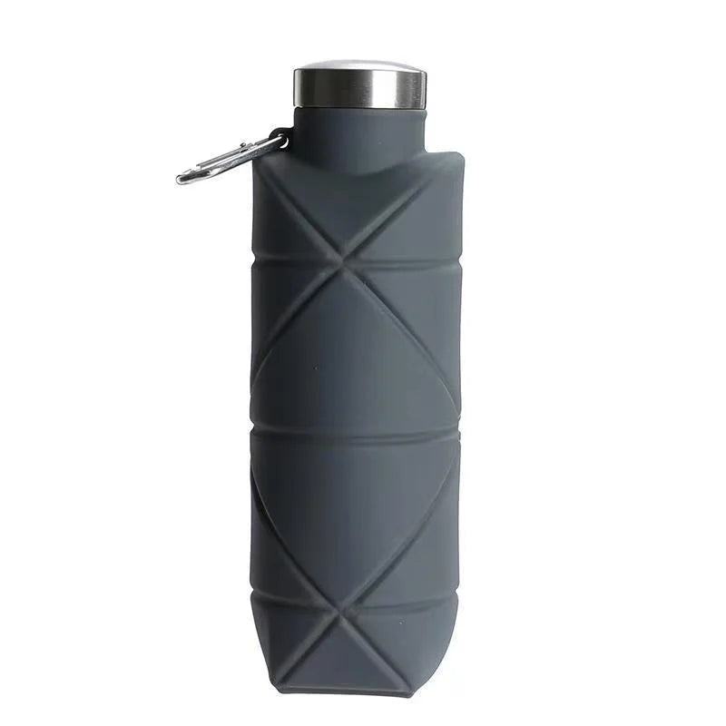 TrailFold Collapsible Silicone Water Bottle – 700ml
