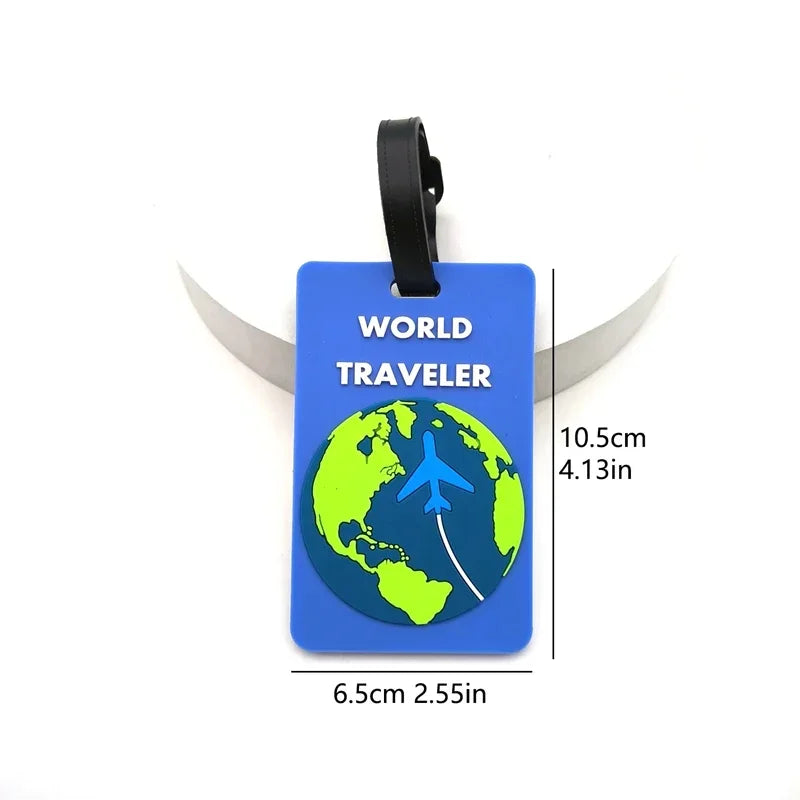 Soft Rubber Luggage Tag