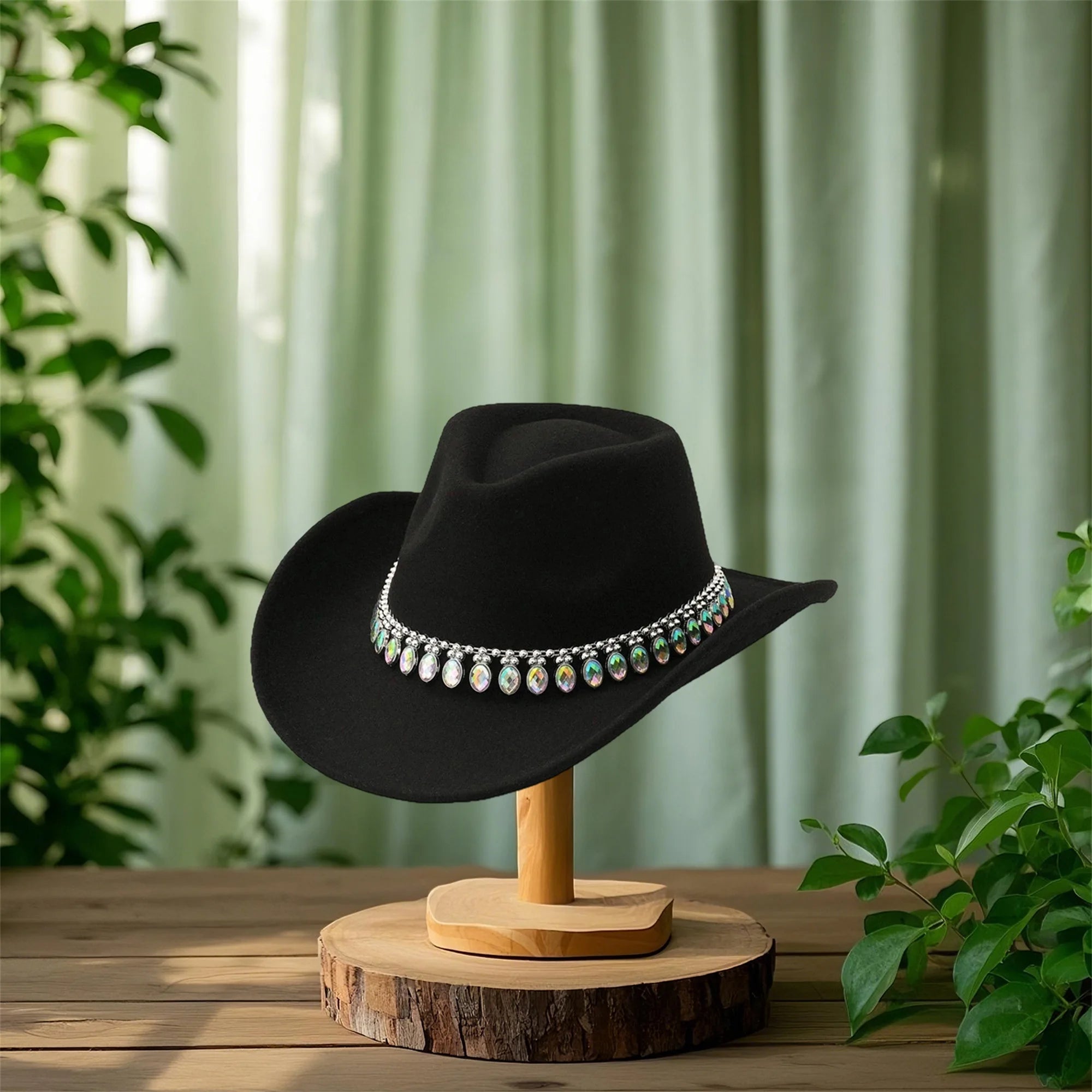 Wide Brim Wool Fedora