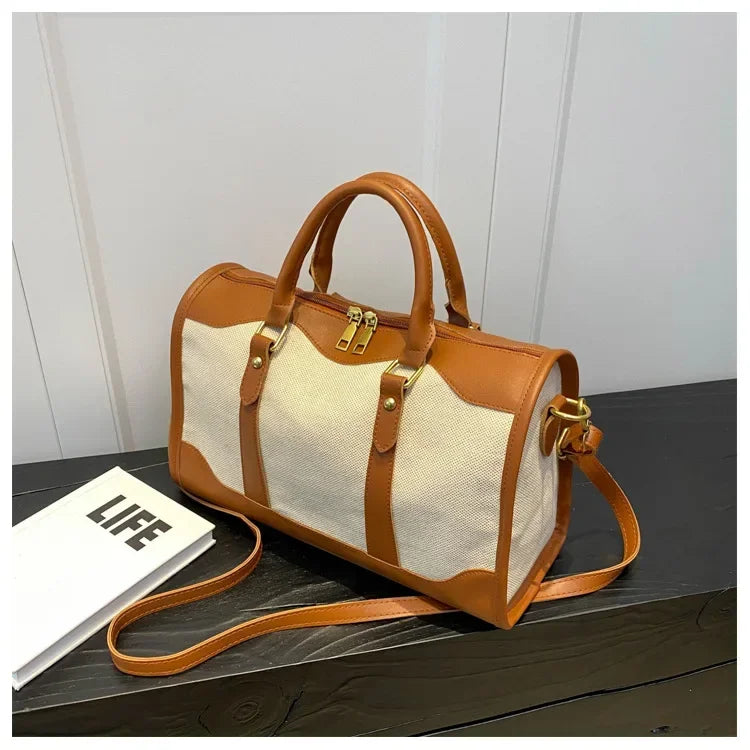 Vintage Crossbody Travel Luggage Handbag