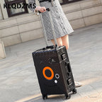 20/22/24/26 Aluminum Frame Trolley Luggage