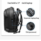 Business Vacuum Compression Large Capacity Backpack