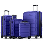 SHOWKOO G-Series 4-Piece Hardside Luggage Set (16"/20"/24"/28")