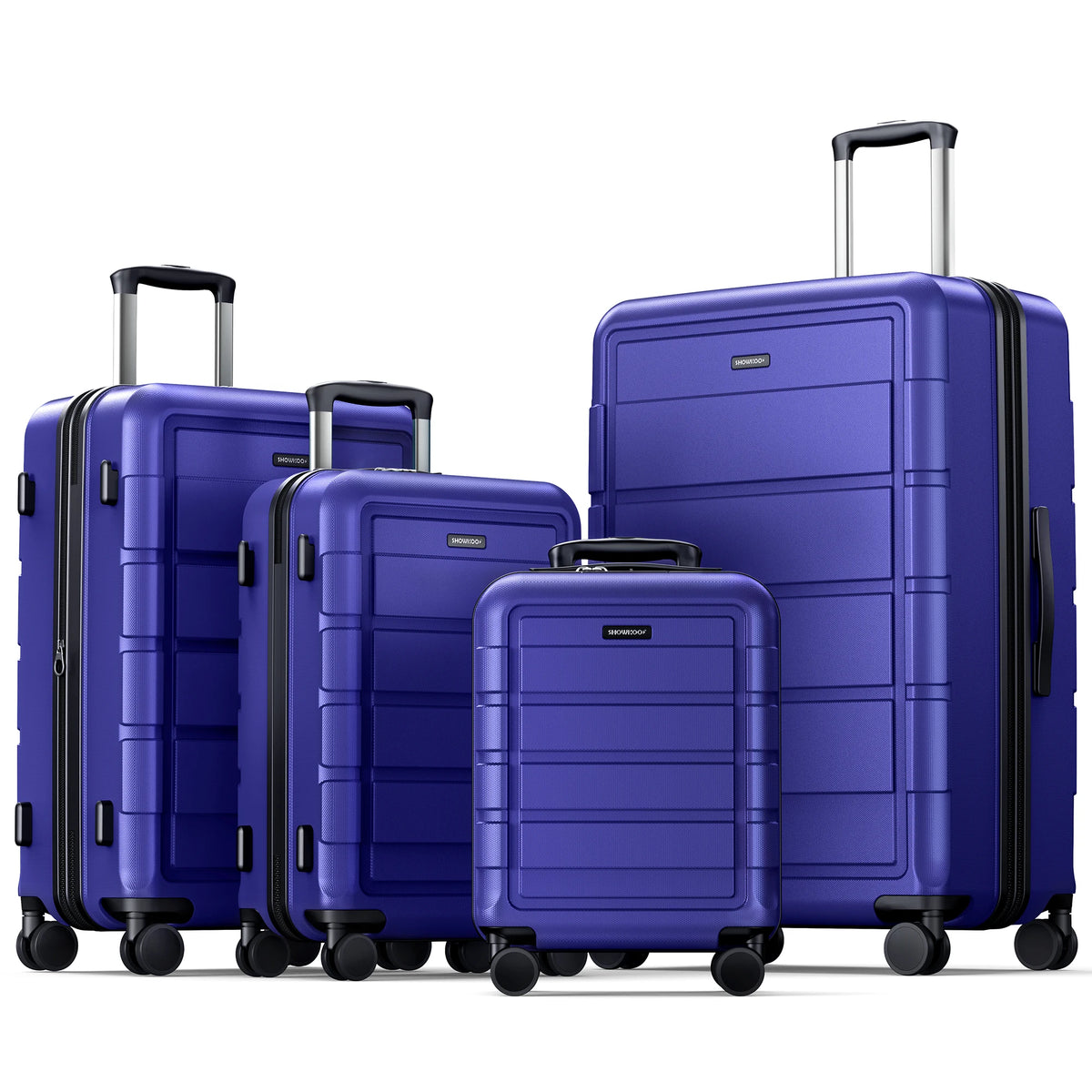 SHOWKOO G-Series 4-Piece Hardside Luggage Set (16"/20"/24"/28")